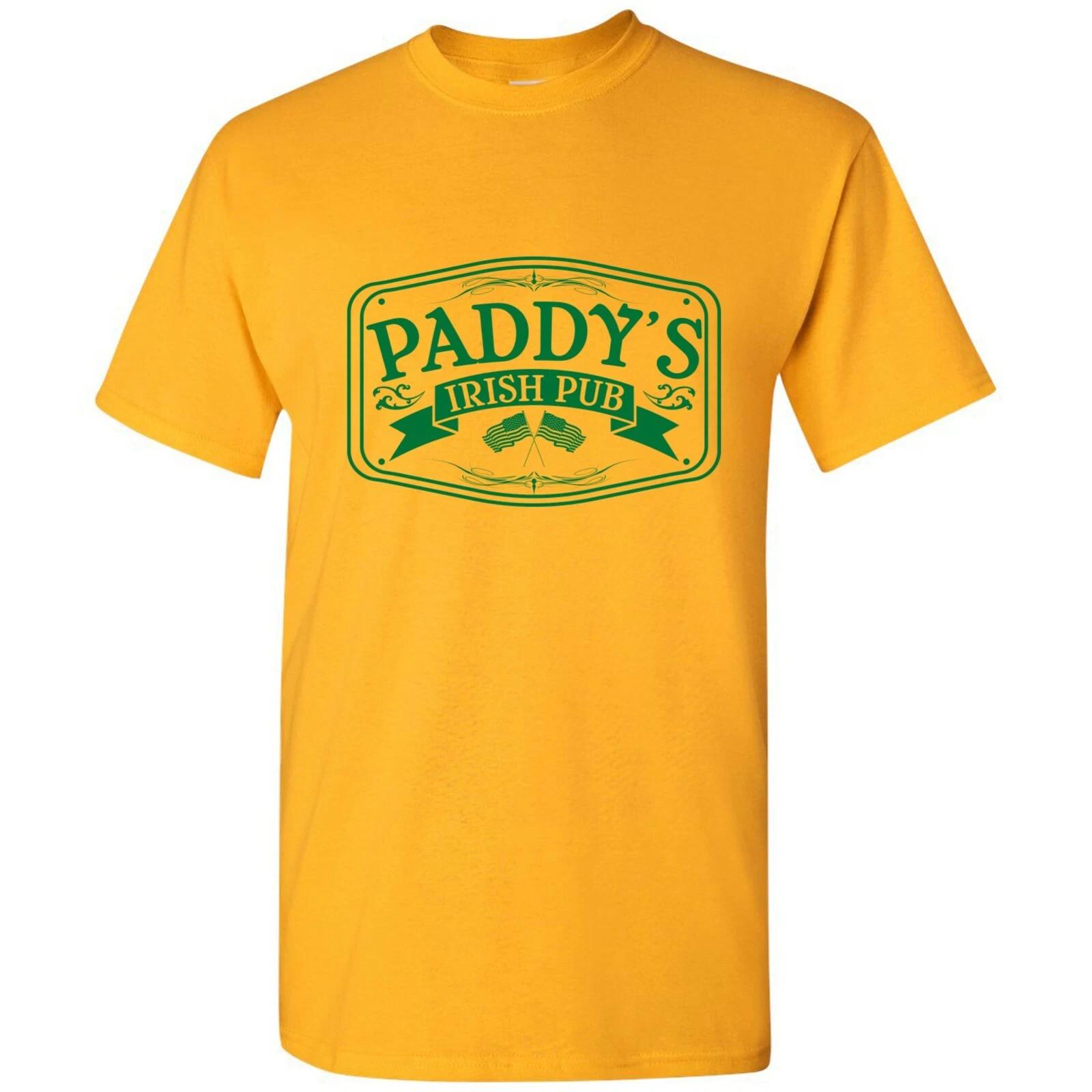 Paddy s Irish Pub - Funny St Patricks Day Shamrock Drinking T Shirt S