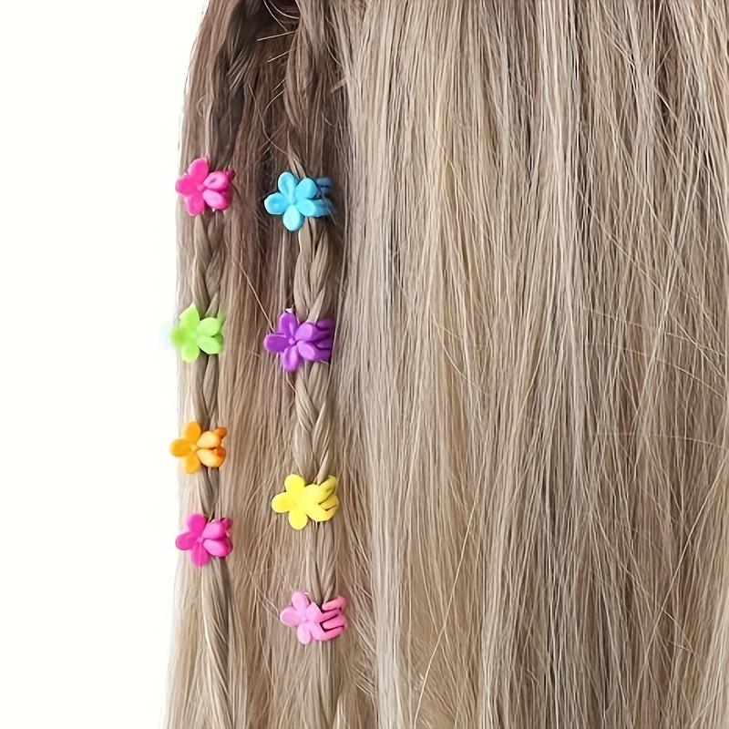 36 Pcs Colorful Mini Hair Claw Small Hair Clips Clamps Hair Accessories for Daily Wear Daily Wear Decorative Bun Tiny Hair Clips