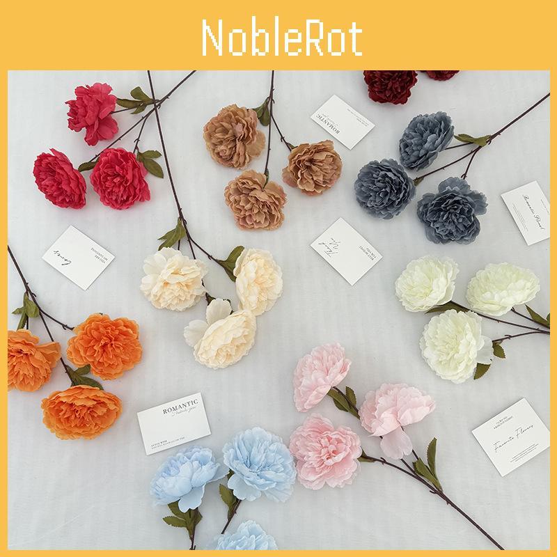 Artificial Flower Peony Wedding Hotel Restaurant Decoration Desktop Ornament