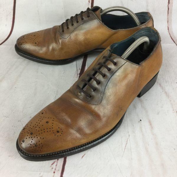 

Spain/Zampiere/Leather Wholecut Shoes/26.5cm/Brown/Medallion/Dress/Business(USED)