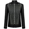 New Halloween Amazon Wish Medieval Men's Retro Gothic Steam Drummer Costume in Stock