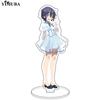 ZOMBIE LAND SAGA Two Sided Acrylic Stand Figures Model Plate Hoshikawa Lily Minamoto Sakura Standing Sign Desk Decor