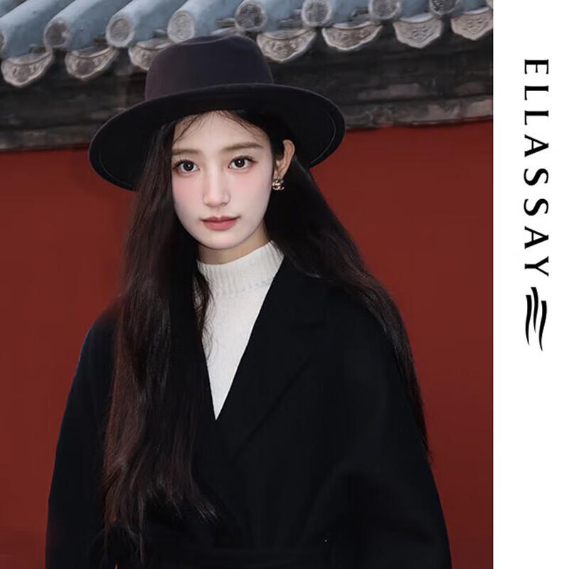 ELLASSAY Women's Wool Belted Coat