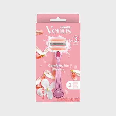 Venus ComfortGlide White Tee Rasierer 2er-Pack