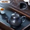 320ml Yixing Purple Clay Teapots Handmade Landscape Pot Raw Ore Stone Yellow Mud Tea Maker Kettle With Infuser Zisha Tea Set
