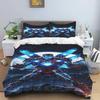 Iron Man Print Cartoon Duvet Cover Bedding Set, Anime-themed Home Decor, Suitable for Children and Adults.