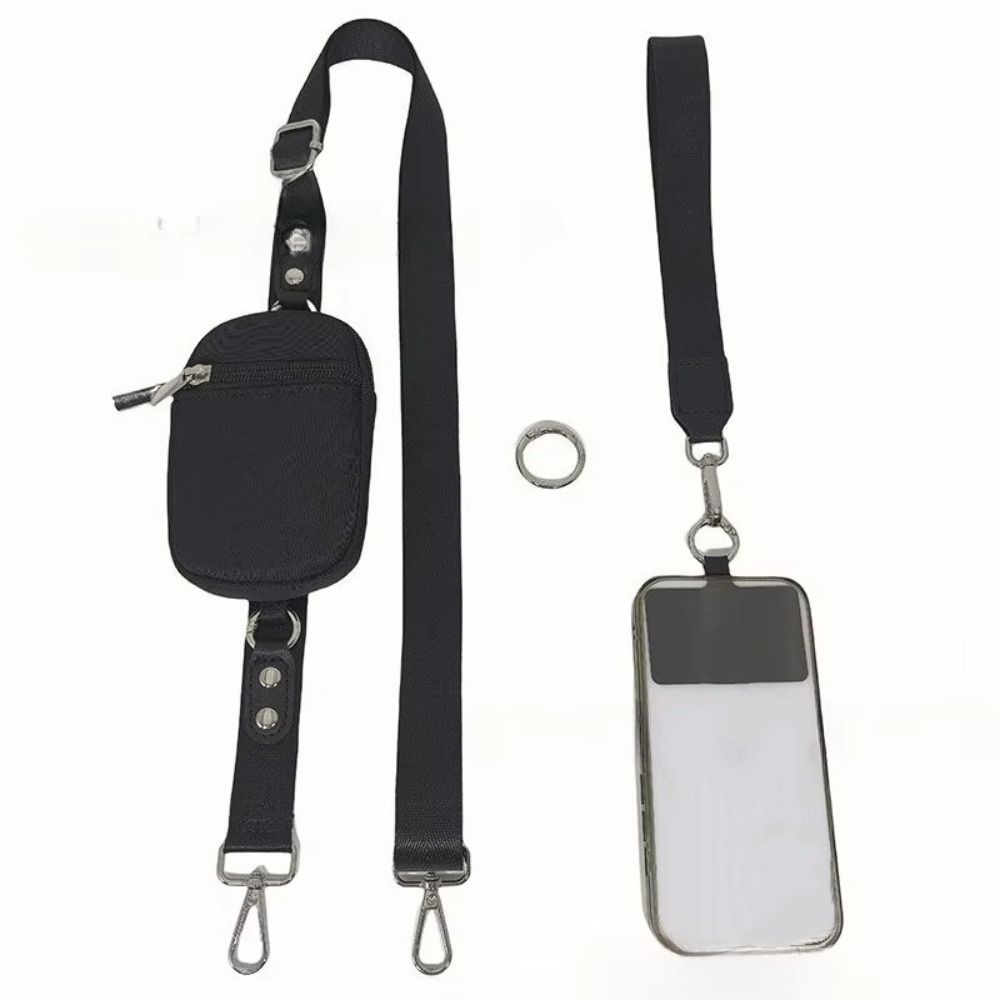 Reißverschlusstasche Handy-Lanyard Geldbörse Mehrzweck-Handy-Lanyard Handyzubehör