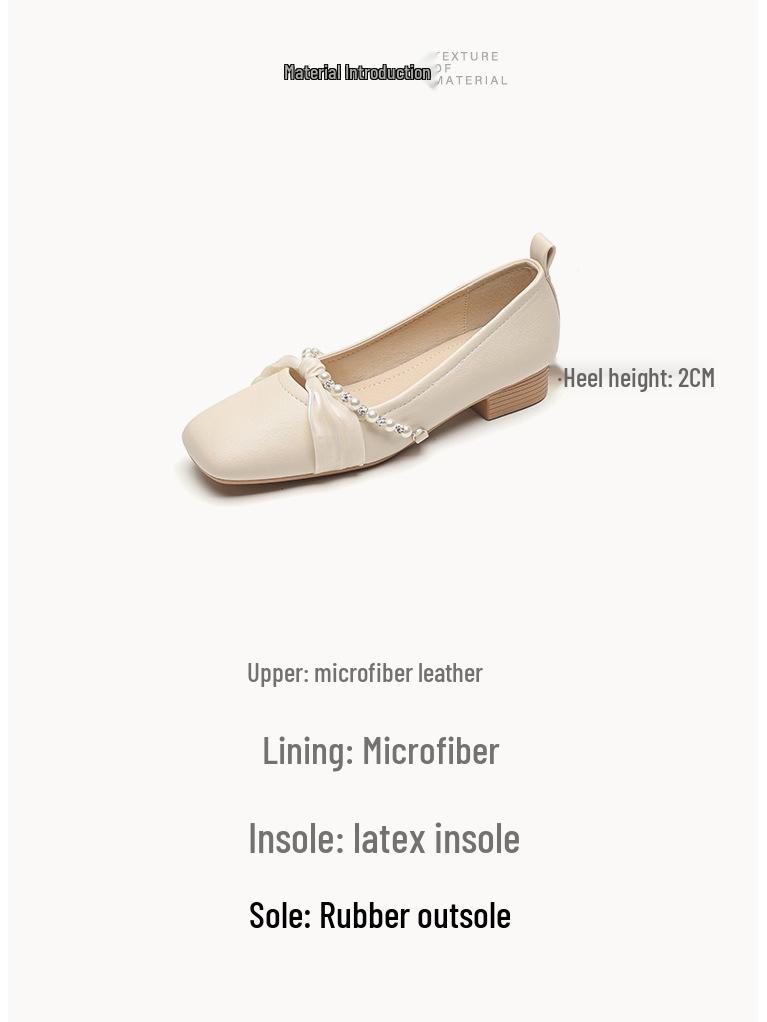 Weiwei 9169-8 Dámské letní boty na robustním podpatku se čtvercovou špičkou a korálky, nadměrná velikost, pohádkový styl, k sukni.