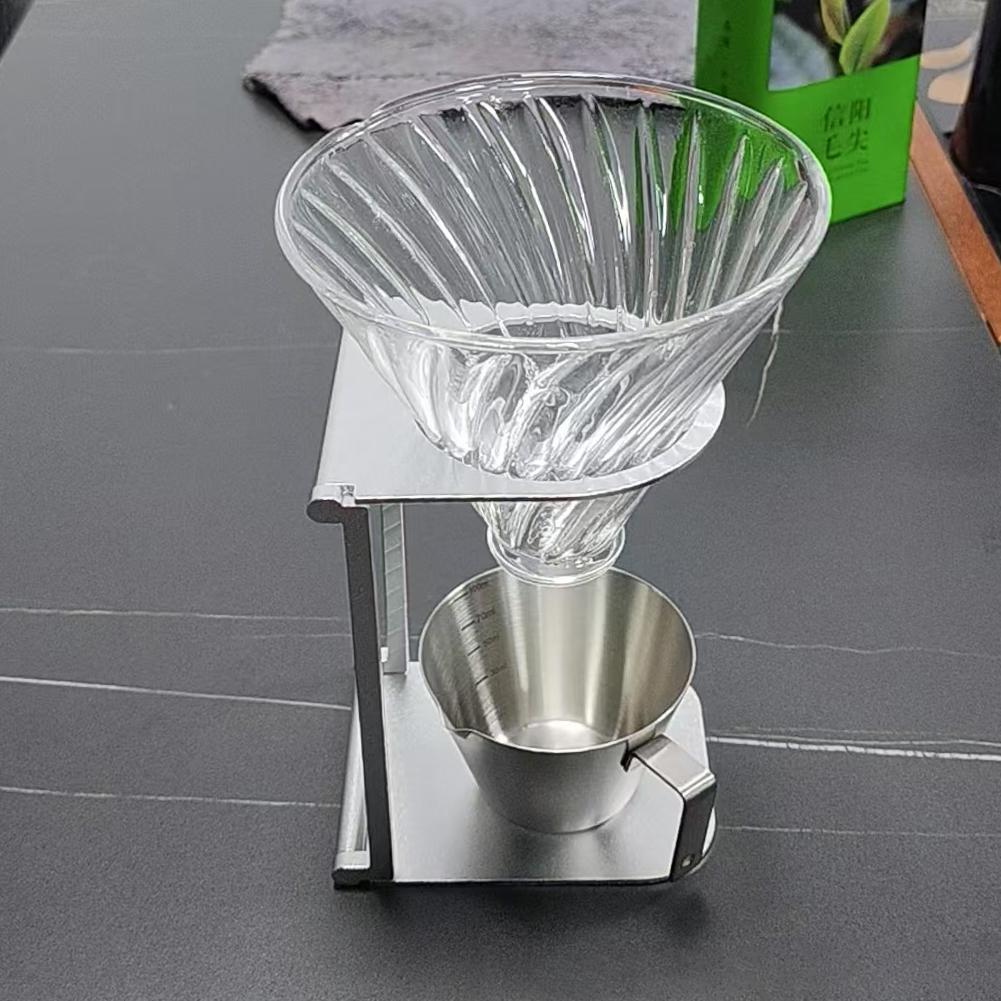 Foldable Coffee Drip Holder Aluminum Alloy Support Stand Coffee Dripper Stand for Portable Espresso Coffee Machine Accessories