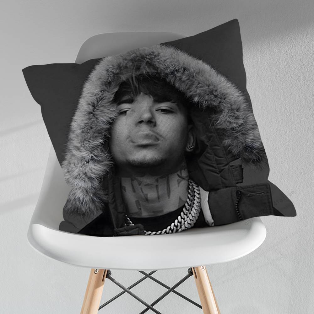 Italy SSfera EEbbasta Rapper Various Sizes Square Pillow Case For Car Home Bedchamber Decor Birthday Gift