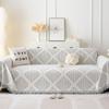 Funda Sofa Home Chenille Grid Sofa Matten Überwurfdecken Ganzjahres-Camping-Picknickdecke Sofabezug