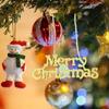 Merry Christmas Letter Hanging Logo Christmas Tree Pendant Decoration Party Christmas Tree Doors and Windows Hanging Decoration