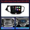 For LADA Vesta Cross Sport 2015-2019 Wireless Carplay Stereo Head Unit 2DIN Screen Android 14 Car Radio Multimedia Navigation 4G
