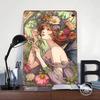 Pixies Garden Fantasy Printed Poster Customized Wall Art Retro Vintage Metal Tin Signs for Interior Decoration Living Room Decor