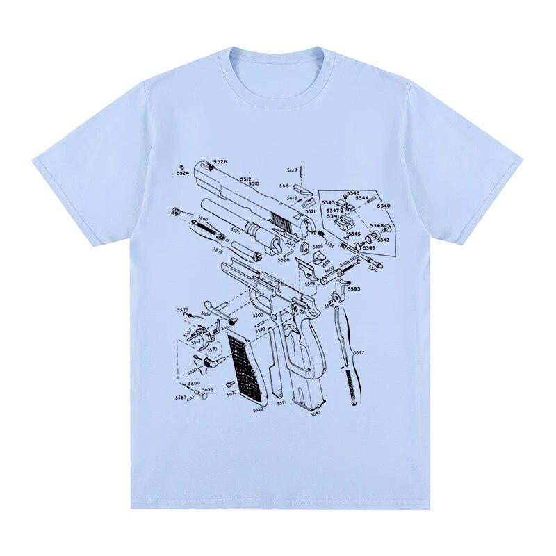 Glock Humor Secured Cool Pistol Weapon Handgun perfection We Trust t-shirt Cotton Unisex T shirt New TEE TSHIRT Womens tops