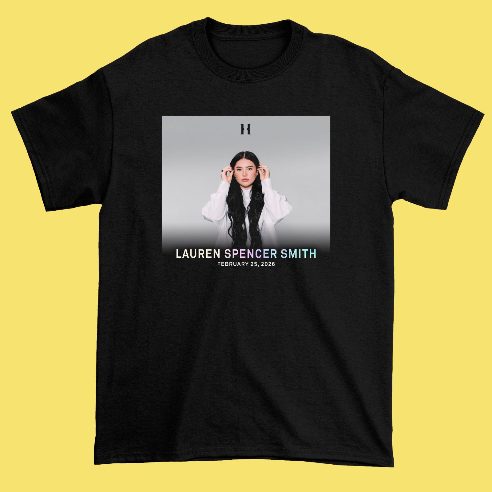 Lauren Spencer Smith- THE ART OF BEING A MESS TOUR February 25 2026 Shirt CL167 S