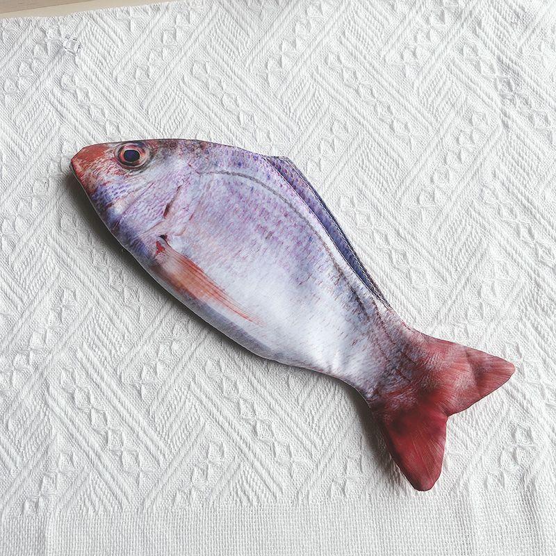 

Пенал в форме рыбы, оригинальный пенал в виде рыбы, кошелек для монет в виде рыбы, забавный пенал, подарки для офисных принадлежностей