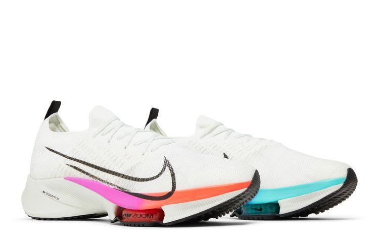 Nike Air Zoom Tempo Next% Flyknit White Hyper Violet Flash Crimson