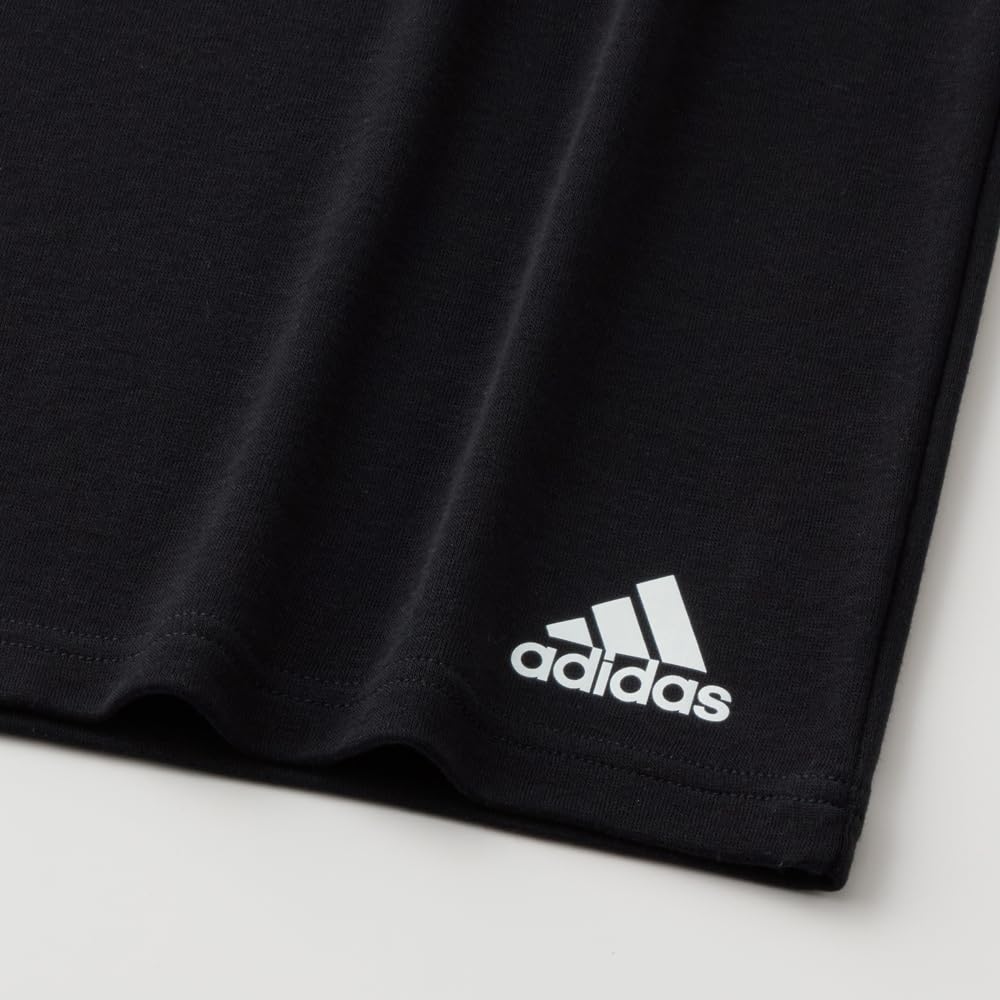 Adidas Inner Tops Crew Neck Long Sleeves Black L Men's