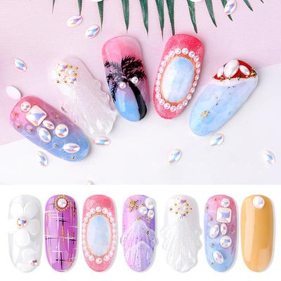 Pearl Decorations Nail Charms Jewelry Nail Art Accessories