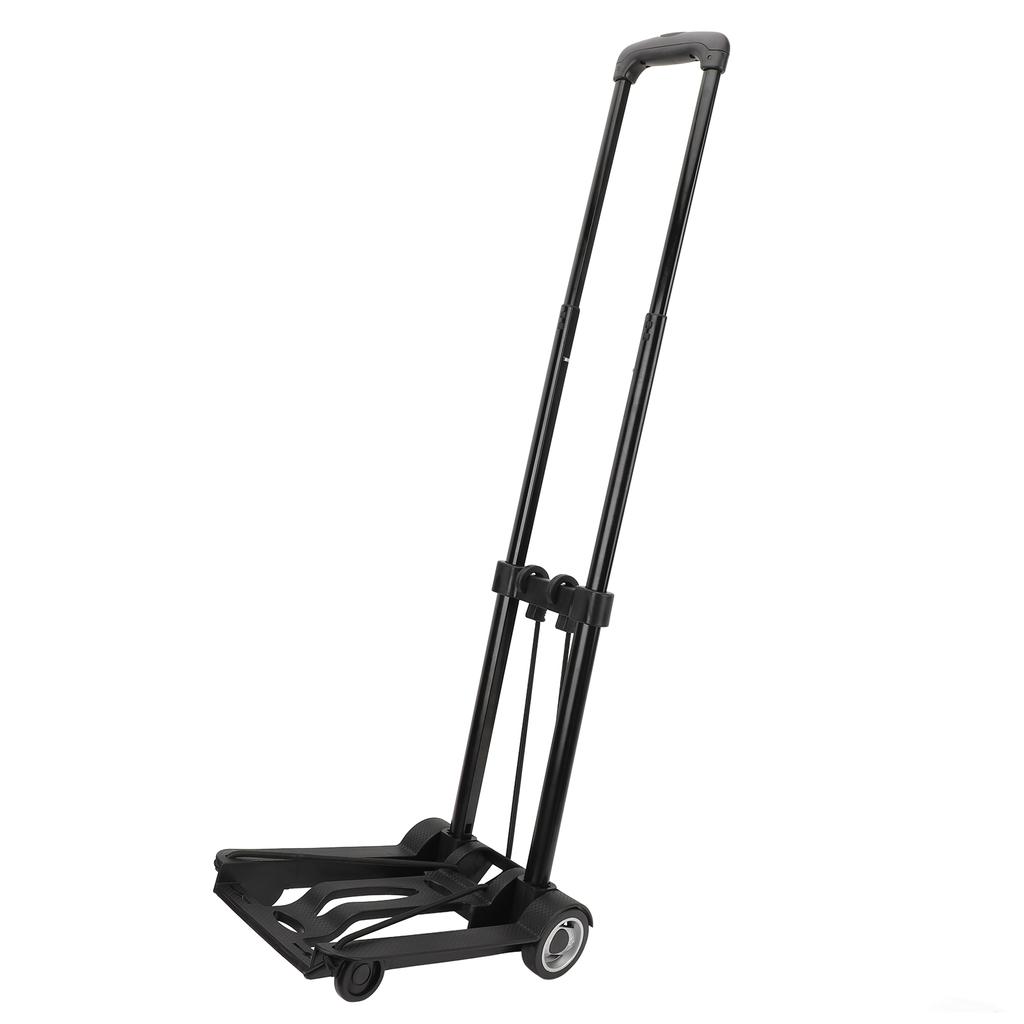 Faltbarer Handwagen Tragbar Große Kapazität Robust 4 Sichere Räder Schwerlast Gepäckwagen für Shoppi