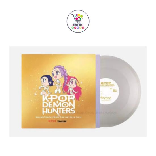 LP Ver Transparent Color Album KPOP DEMON HUNTERS OST Huntrix Golden