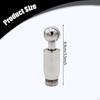Rotary Spray Ball,Spray Pattern Connection NPT Male Cip Tank Cleaning Ball 1/2" Threaded for