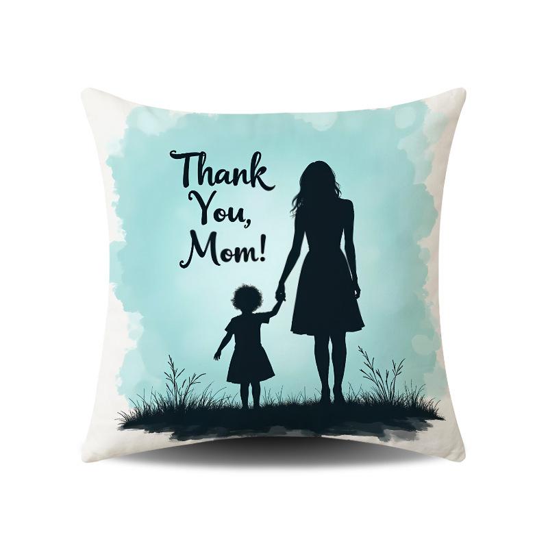 Mother's Day Series Festive Atmosphere Pillowcase Gift Home Sofa Living Room Decorative Pillowcase