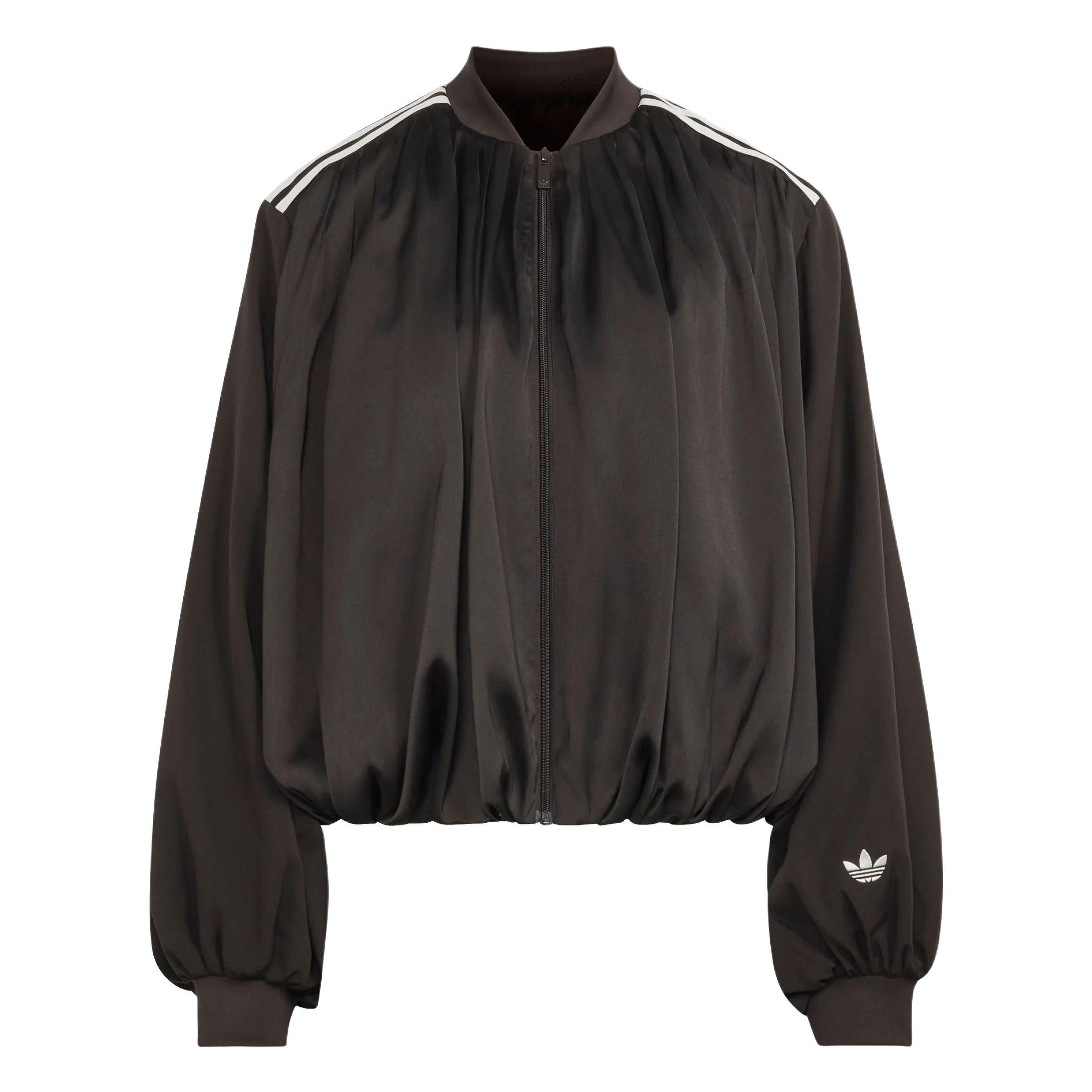 Adidas Originals Satin Pleated Track Top