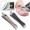 Large Size Oblique Nail Clippers Stainless Steel Pedicure Manicure New Nail Tool  Household