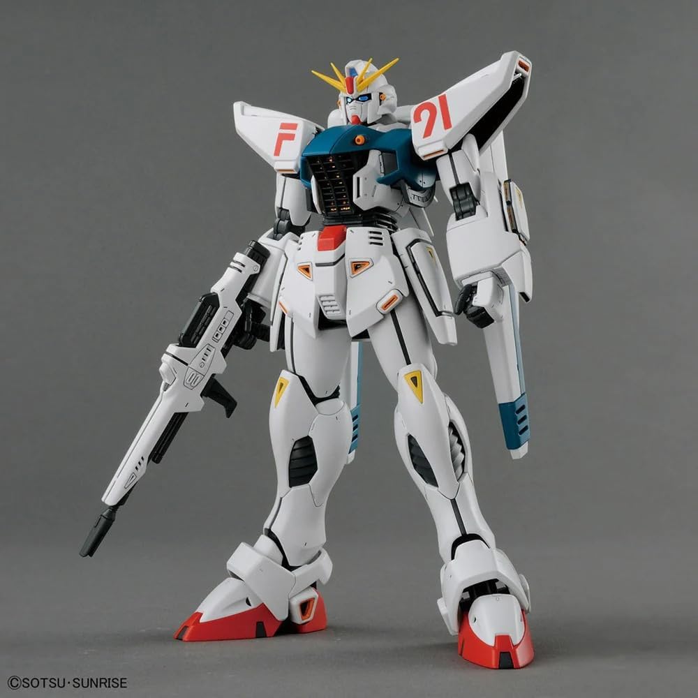 Bandai Spirits MG Gundam F91 Ver.2.0 1/100 Scale Color-Coded Plastic Model Kit