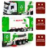 ABBM1 Eagle Simulation Alloy Electric Vacuum Sweeper Garbage Sanitation Construction Vehicle Model Sound and Light Pull Back Toys