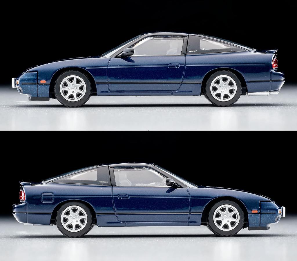 Tomica Limited Vintage Neo 164 LV-N235d Nissan 180SX TYPE-II Special Selection Equipped Car Navy Blue 1991 Complete Product 322856