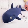 New Hot Two Colors Cartoon Shark Throw Pillow Soft Soothing Huggable Pillow Back Pillow Warm Comfy Sleeping Companion For Kids