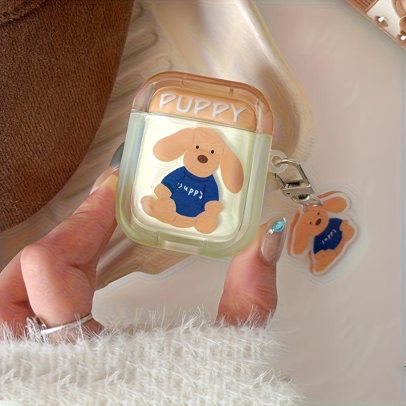 Cartoon Three Puppies for AirPods Pro1 Apple Bluetooth Wireless 1/1/1 Generation Earphone Cover Cute Soft