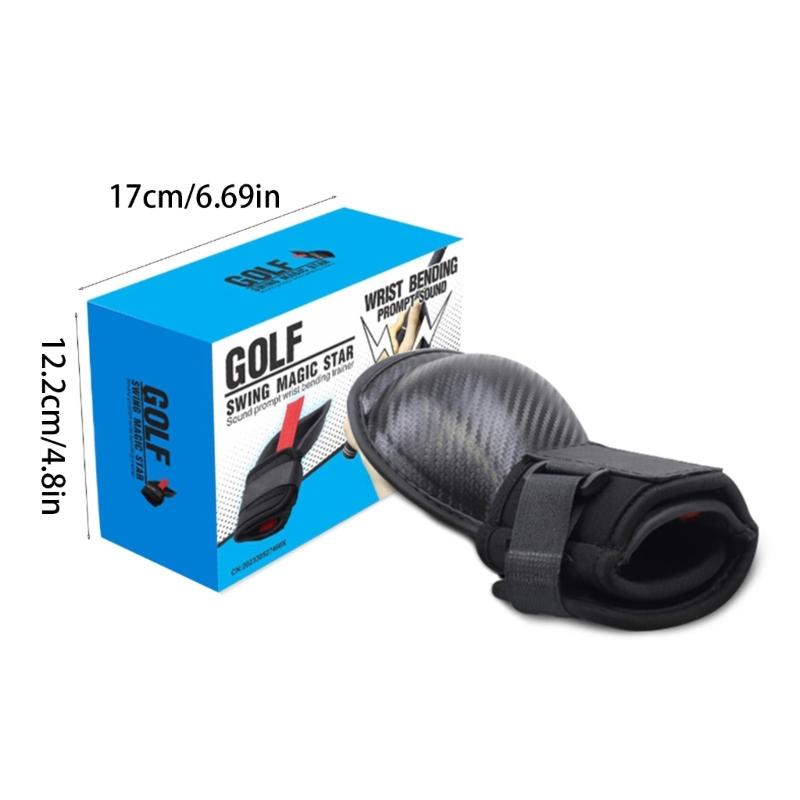 Golfs Handledsstöd Band Tränare Golfs Svingtränare Golfs Svingställningar Korrigerare Träningshjälpmedel för Golfare Nybörjare
