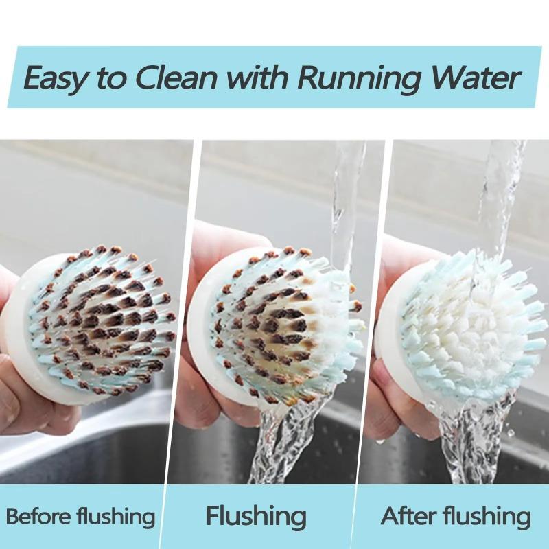 Pots for Sink Scrubber with Stiff Bristles Dish Scrub Brush with Handle Dish Brush Kitchen Multipurpose Scrub Brushes