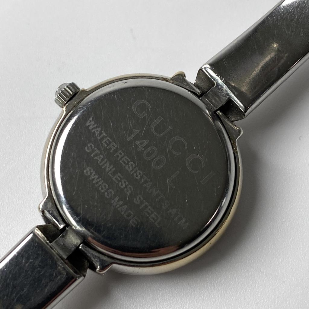 Used GUCCIWatches Silver Stainless Steel Women SilverDial