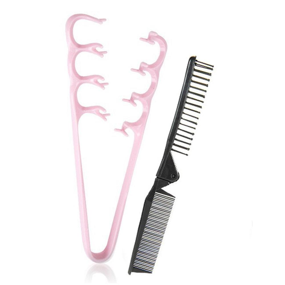Lightweight Hair Combs Easy To Clean Hair Slit Comb New Curly Volumizer Hairline Comb