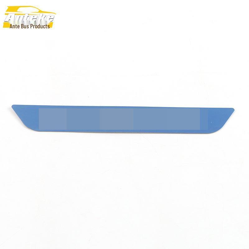 

22 Qijun Rear Trunk Protector: Stainless Steel Tailgate Guard with Sequin Trim