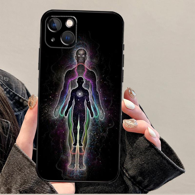 

Spiritual Trippy Psychedelic Case For iPhone 11 12 13 14 15 16 Pro Max XS X XR Plus 12 13 mini Phone Cover iPhone 13 mini