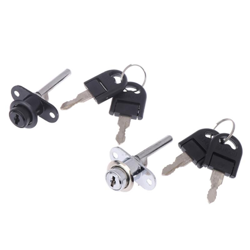 Zinc Alloy Computer Desk Cabinet Mailbox Drawer Cupboard Cam Lock with Keys