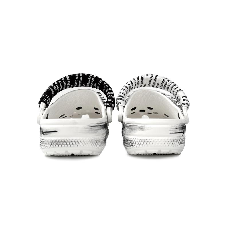 Crocs Classic Clog Casual Fashion Clogs Women's Black White