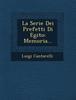 Libro La Serie Dei Prefetti Di Egito : Memoria...