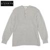 45R Excellent Condition, Whole Ultra-gauze Henley Neck Knit Top for Men, Gray, Size 3, 80980053 Tops 3 grayUsed