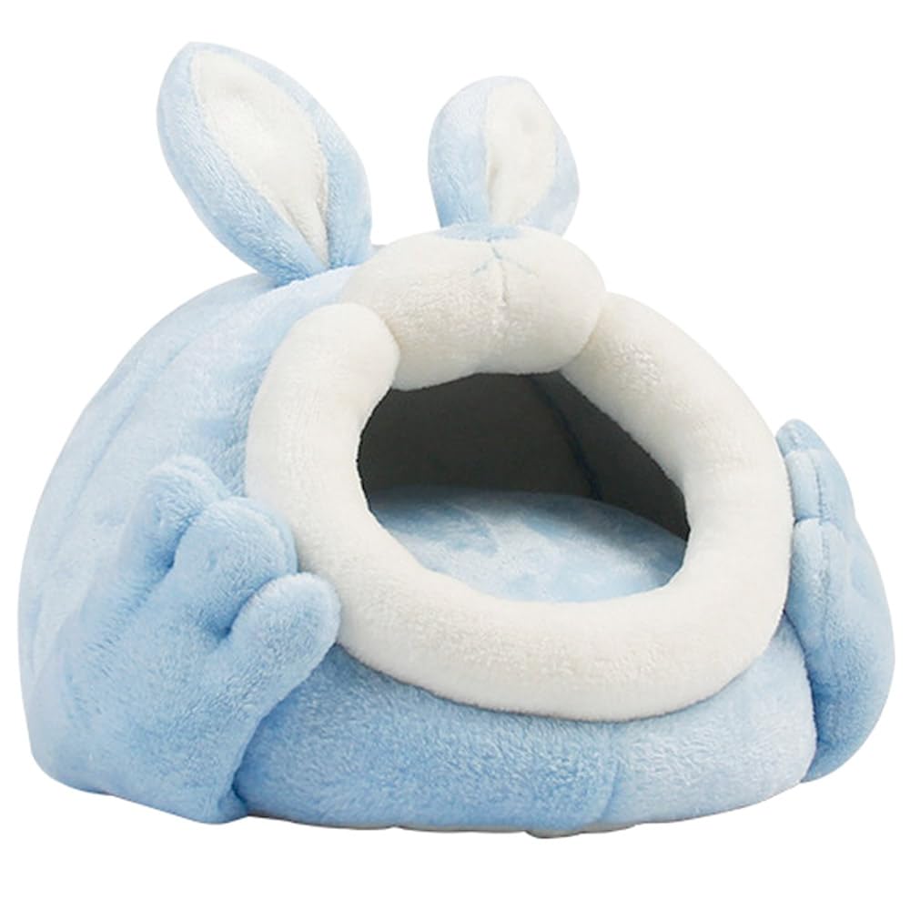 

мойн мойн Спальное место для морских свинок и маленьких Укрытие со смешным кроликом 32 x 23 x 30 Продукт 2311rh84 Дом/Укрытие/Спальное место Свинки, Хорьки, Кролики, синий