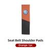 LEG1 Car Seat Belt Cover Safety Belt Two-colour Splicing Shoulder Protection Pads For VW Tiguan CC Jetta Polo Passat T-ROC Touareg