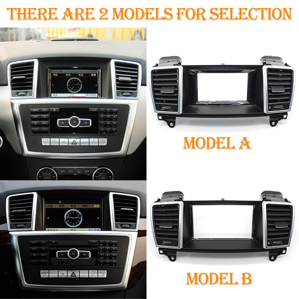 Dashboard Central Left Right Air Conditioner AC Vent Grille Complete Assembly For Mercedes Benz M ML GL Class W166 2012-2015