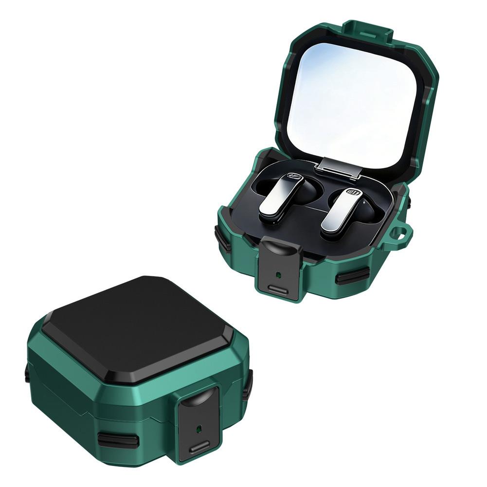 1 Pcs Shockproof Case With Secure Lock & Stand For Samsung-Galaxy Buds4/4 Pro Earphone Protective Case Anti Drop