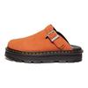 Dr. Martens Moda Confortável Zebzag Tamancos Antiderrapantes Tamancos Unissex Laranja 31937800